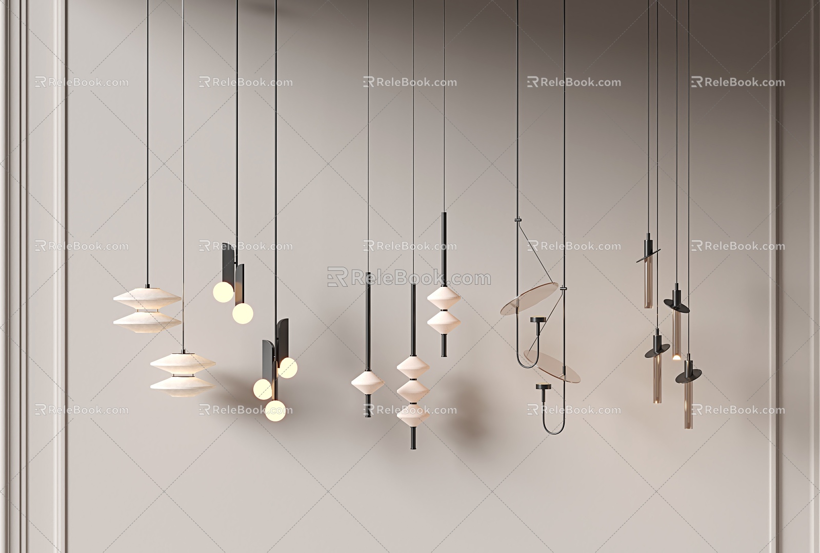 Pendant lamp model