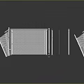Steel Wire Mesh Anti-penetration Mesh Protective Mesh Wire Fence Wire Fence Anti-turnover Mesh Wire Mesh Wire 3d model