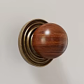 New Chinese Style Handle Cabinet Door Handle Brass Handle 3d model