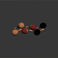 Vibrant Wooden Maracas Musical Instruments With Red Green Black Orange Spherical Heads And Reflection