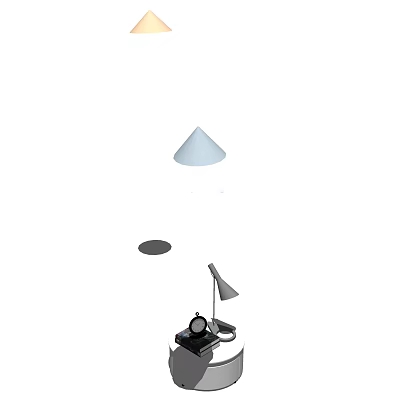 Modern coffee table, coffee table, side table 3d model