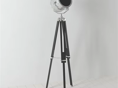 Modern Decorative Ornament Set With Tripod Stand And Silver Top For Home Decor 3d model