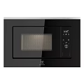 Black Built In Electrolux Microwave With Digital Control Panel And