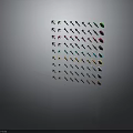 Various Colored And Styled Axes Arranged In Grid Pattern Collection