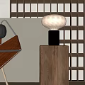 Table lamp table lamp side 3d model