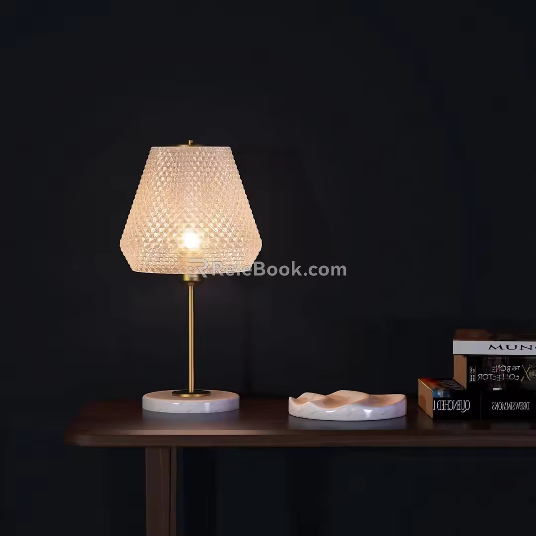 Modern table lamp 3d model