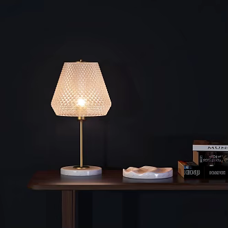 Modern table lamp 3d model