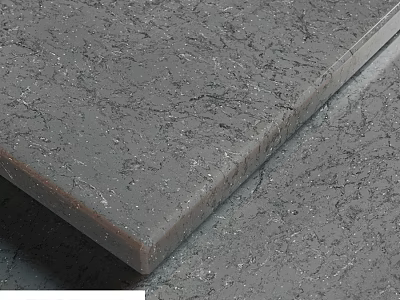 Gray Textured Construction Component With Smooth Surface And Durable Material 3d model
