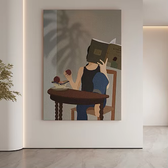 decorative painting 3d model
