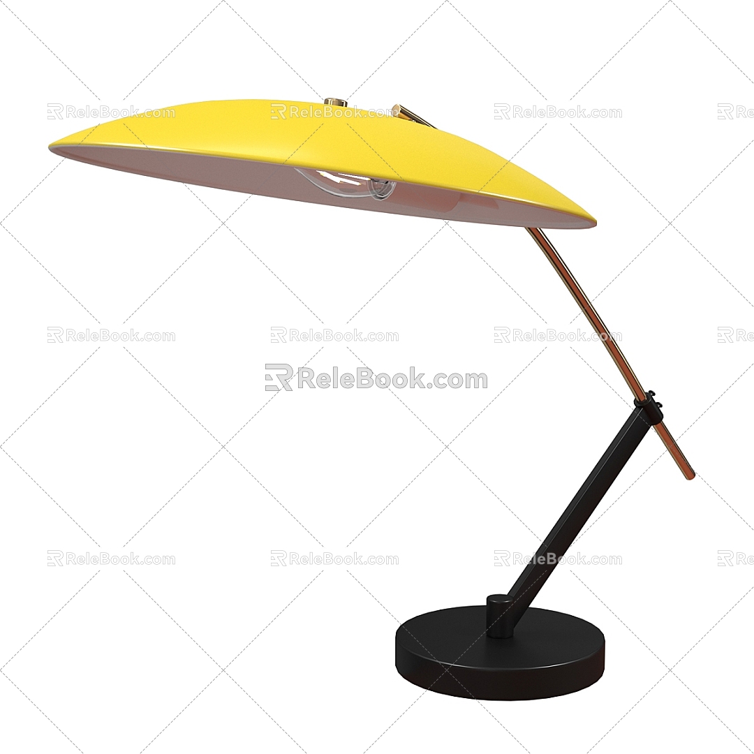 Simple table lamp model