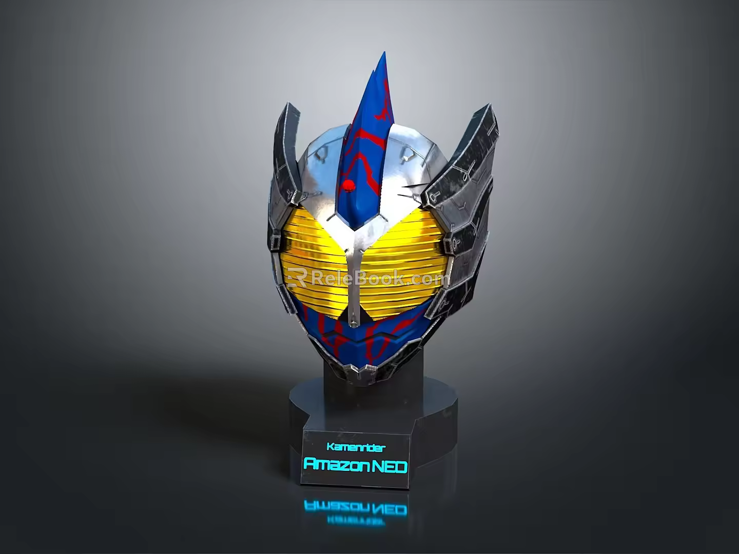 Sci-Fi Helmet Alien Helmet High Tech Helmet Game Helmet 3d model