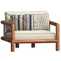 imane casual single chair 18 3d model