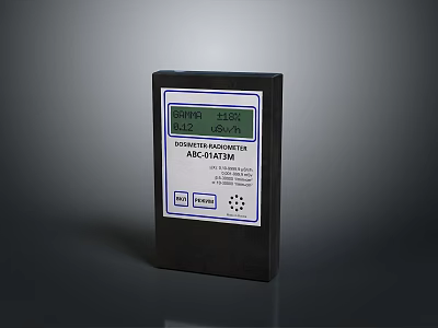 Chemical Analyzer Device Equipped With Digital Screen Display Buttons And Speaker 3d model