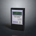 Chemical Analyzer Device Equipped With Digital Screen Display Buttons And Speaker