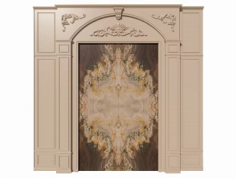 background wall TV wall decorative wall 3d model