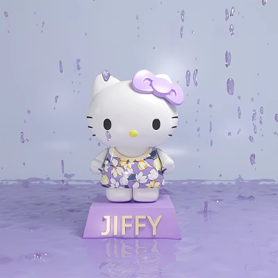 Modern toy Hello Kitty 3d model