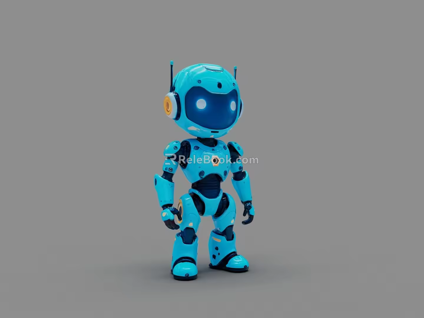 Robot Mecha Intelligent Robot Technology Life Robot Butler Hand Office 3d model