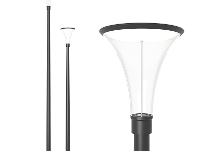 Street lamp outdoor lamp 3d model