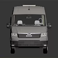 Hyundai Modern Camper Van With Open Doors And Interior Living Space
