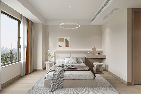 Modern Bedroom 3d model