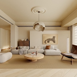 Living room 3d model