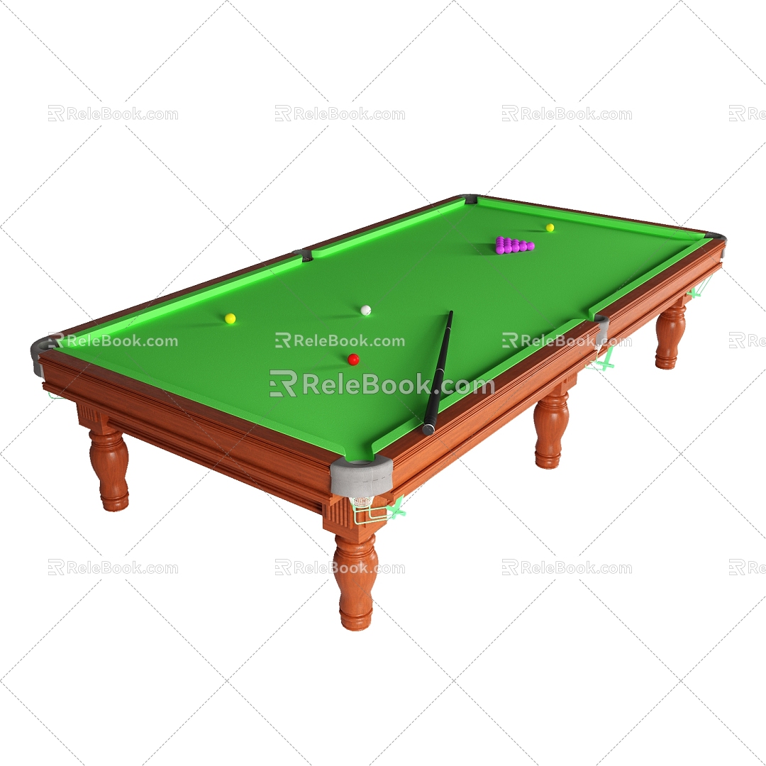 Billiards Billiards Amusement Facilities Entertainment Equipment 3d model