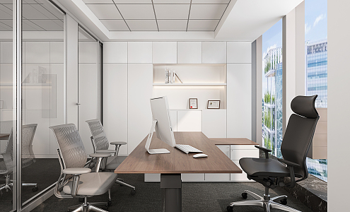 Modern Office Director's Office 3d model