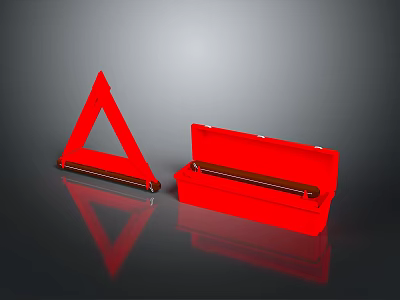 Safety Tripod Car Tripod Road Tripod 3d model Safety Tripod Car Tripod Road Tripod 3d model