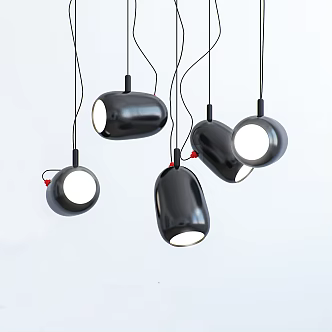 Modern chandelier small chandelier 3d model