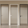 Changhong glass door 3d model