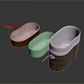 Aluminum Food Storage Containers With Lids In Various Sizes And Practical Design