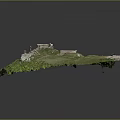 Monuments Sites Ruins Castle Fortress Ancient Castle Ancient Ruins Realistic 3d model