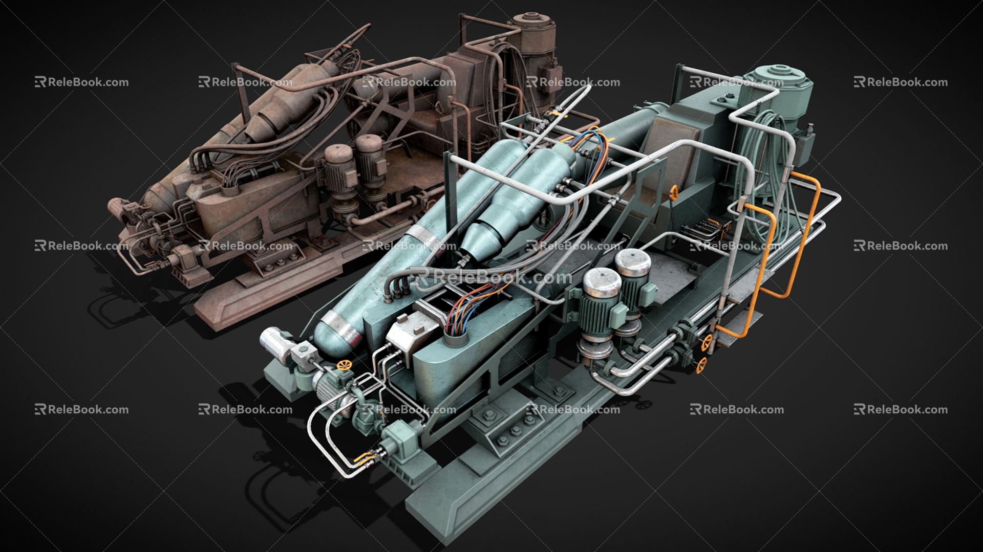 Modern Industrial Equipment Mechanical Equipment 3d model