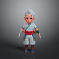 Warrior Samurai Soldier Guard Assassin Killer Ancient Soldier Ancient Assassin Killer 3d model