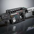 Modern Tactical Firearm DWT Brand Mechanical Design Black Body Grip And Sight Components