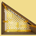 JIABUJIA Claw Machine Store With Yellow Interior Modern Design And Stuffed Toys