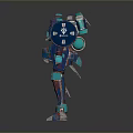 Transformers Gauda Warrior Gauda Mech Warrior Mech Soldier Machine Armor Mechanical Armor 3d model