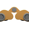 Durable Industrial Roller Equipment With Brown Rubber And Gray Metal Components