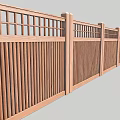Wooden Building Exterior Wall With Traditional Lattice Design And Vertical Slats