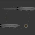 Industrial Mechanical Ring Components With Multiple Circular Frames And Stacked Metal Parts