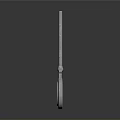 Stainless Steel Household Kitchen Tool With Long Handle And Round Shovel Surface