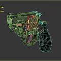 Taurus Modern Revolver With Black Tactical Design And Ergonomic Grip Features