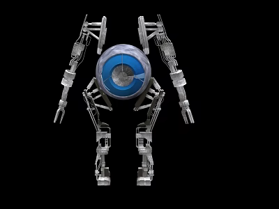 Modern science fiction robot 3d model Modern science fiction robot 3d model