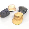 Four Different Styles of Hats and a Useful Bag as Essential Living Accessories for Daily Use