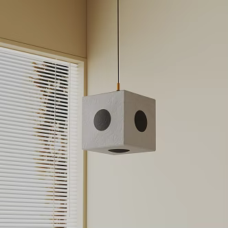 Modern chandelier 3d model