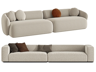 Minotti double sofa model