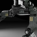 Heavy Duty Industrial Robotic Arm With Articulated Joints And Metal Support Structures