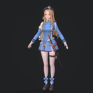 Characters 3d model