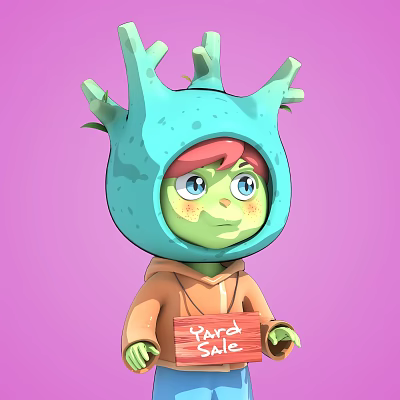 Modern Cartoon Doll 3d model Modern Cartoon Doll 3d model