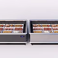 Freezer Fried String Cabinet Refrigerator 3d model